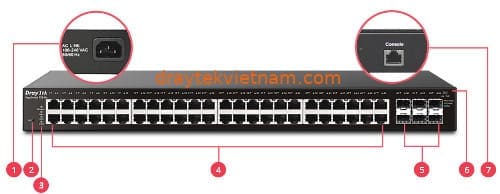 Draytek VigorSwitch P2540xs 10 VigorSwitch P2540xs
